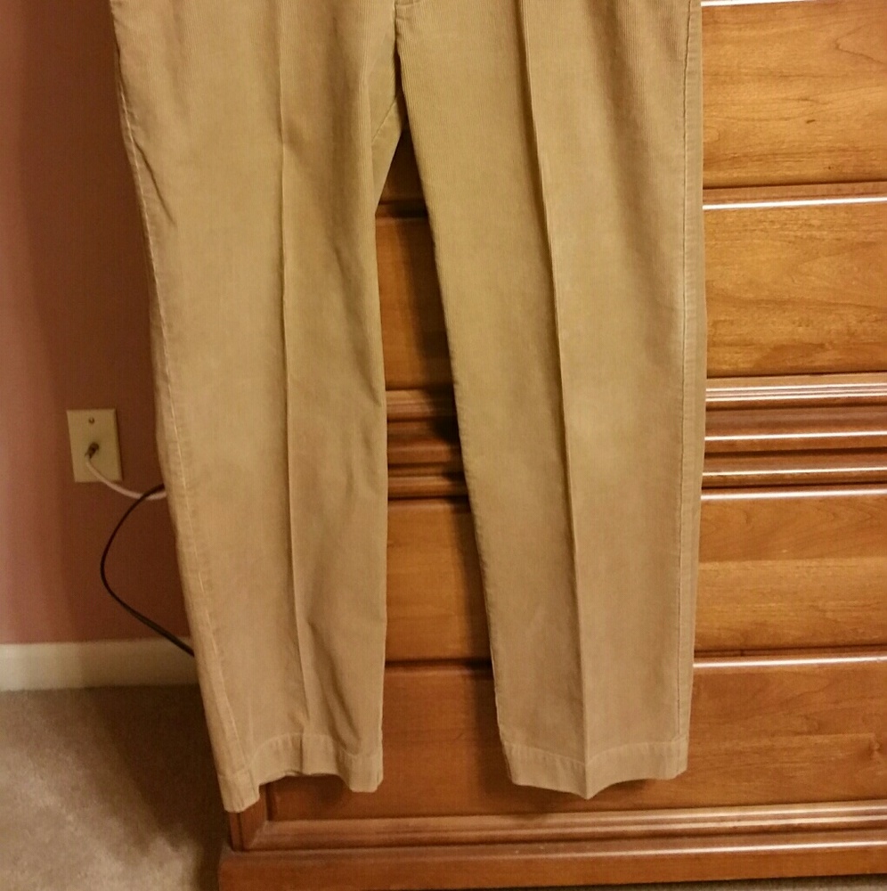 NWOT Polo by Ralph Lauren mustard flat front pants
